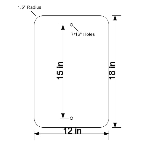 High Intensity Prismatic Reflective HIP 080 12 In.X18 In. Bike Symbol RT Turn Must Use Turn Box